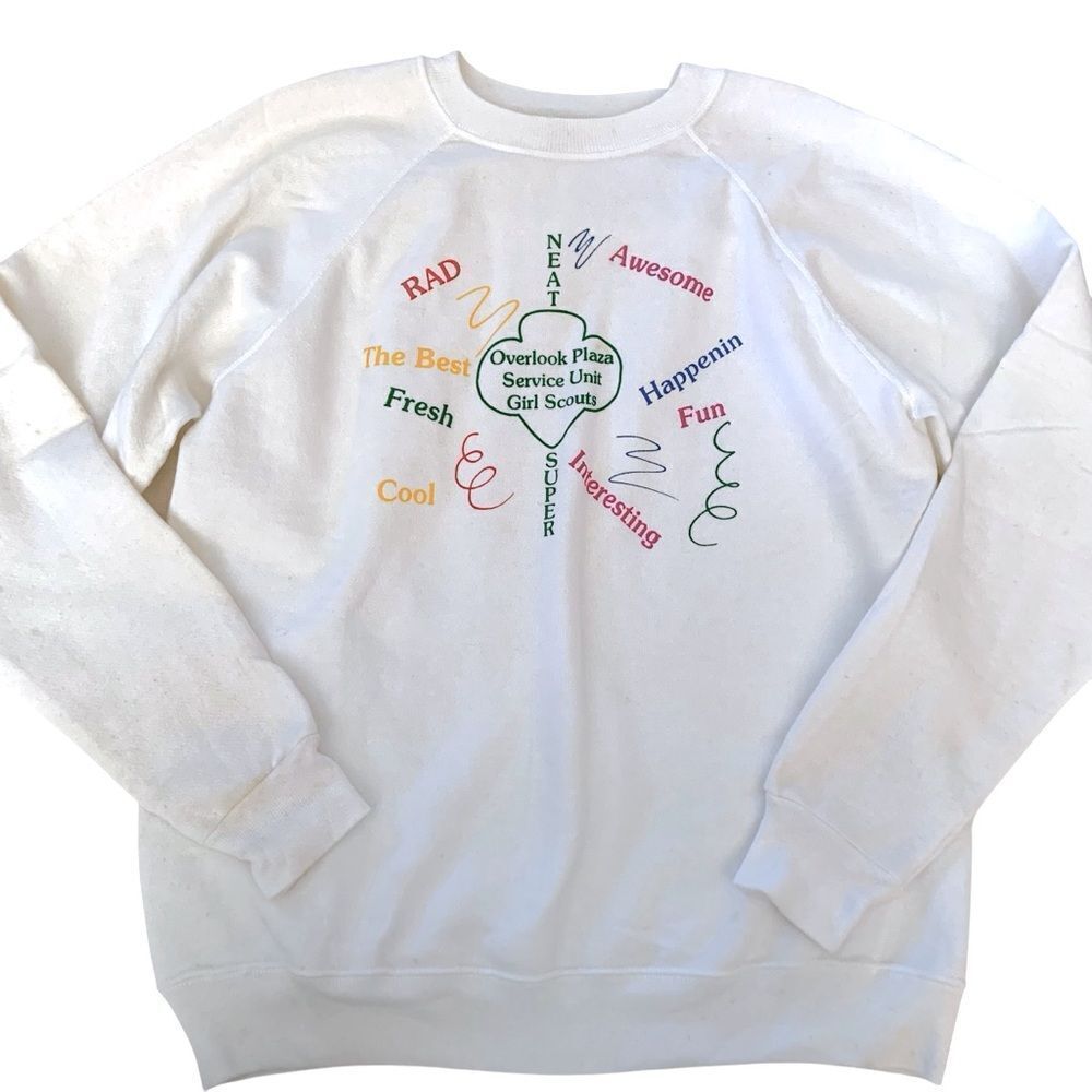 Vintage 80’s Girl Scouts Sweatshirt